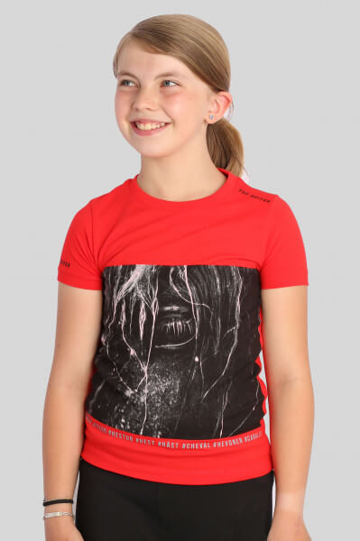 T-Shirt "GÍGJA", Kids, red
