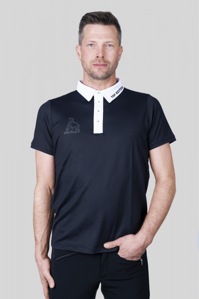 T-Shirt "COMPETITION", Herren, schwarz/weiß