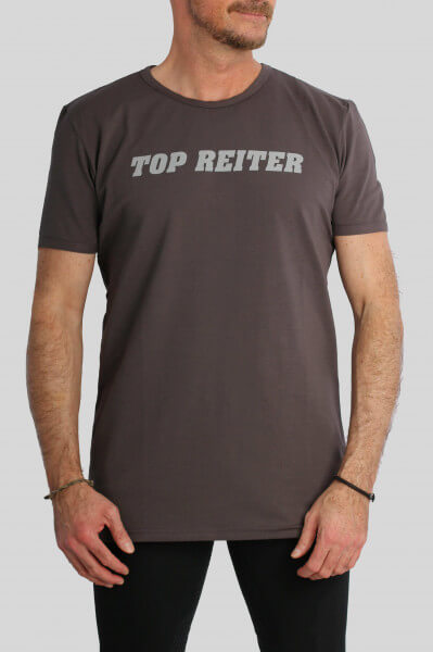 T-Shirt "TOP REITER", Men, grey