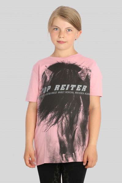 T-Shirt "HESTUR", Kids, pink