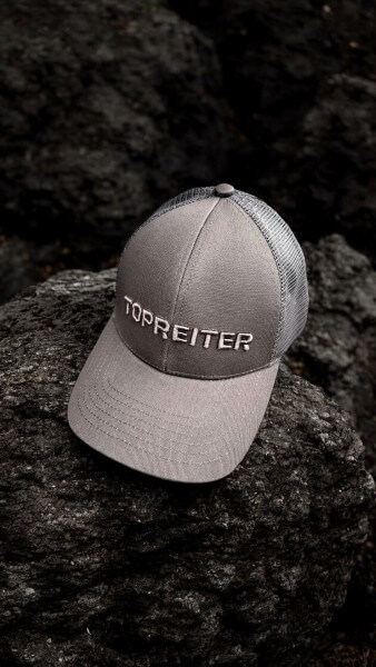 CAP 'TOPREITER', trufflebrown