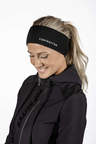 Headband 'MERINO', black