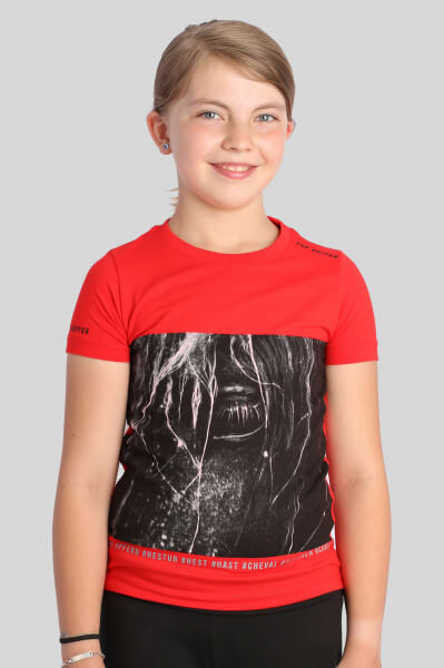 T-Shirt "GÍGJA", Kids, rot